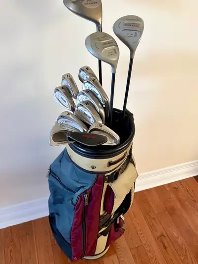 KNIGHT Complete Men’s Golf set with Cart Bag / Right Handed, View more