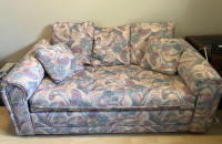 Free loveseat in good condition!