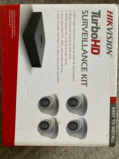 HIKvision surveillance kit, View more