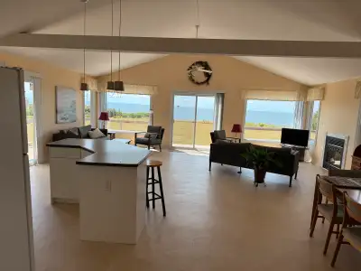 Furnished Oceanfront Cottage – 3 Bedroom ️ Available October 1, 2025 – June 30, 2026 ✨ 1,500 sq. ft....