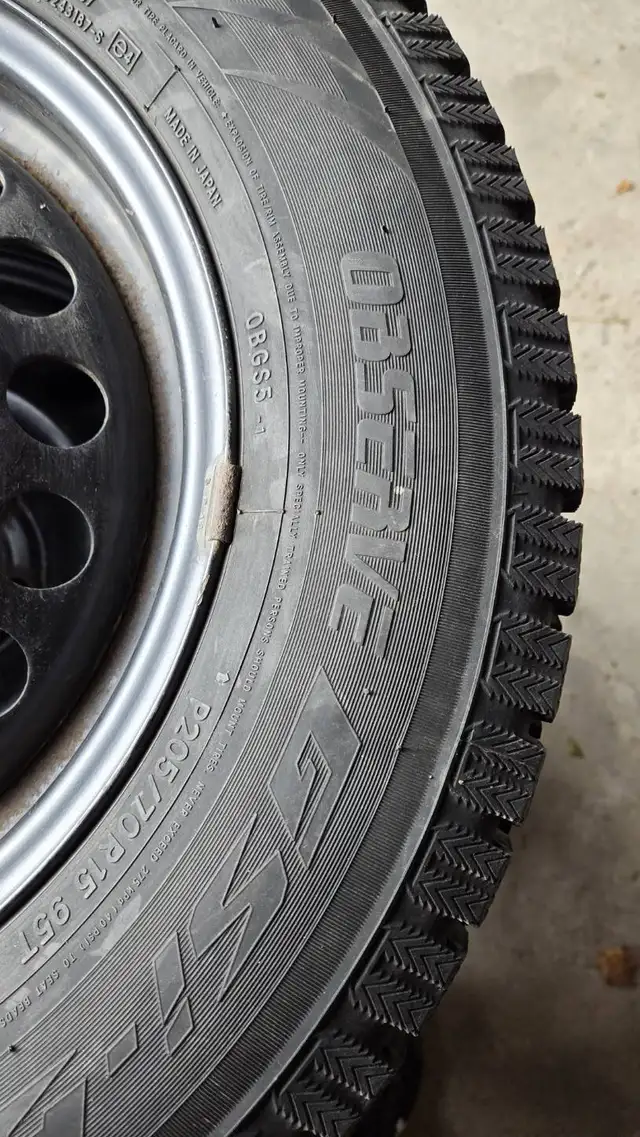 Toyo Tires from Chevy Cruze 5x105mm 205/70R15 in Tires & Rims in Mississauga / Peel Region - Image 8