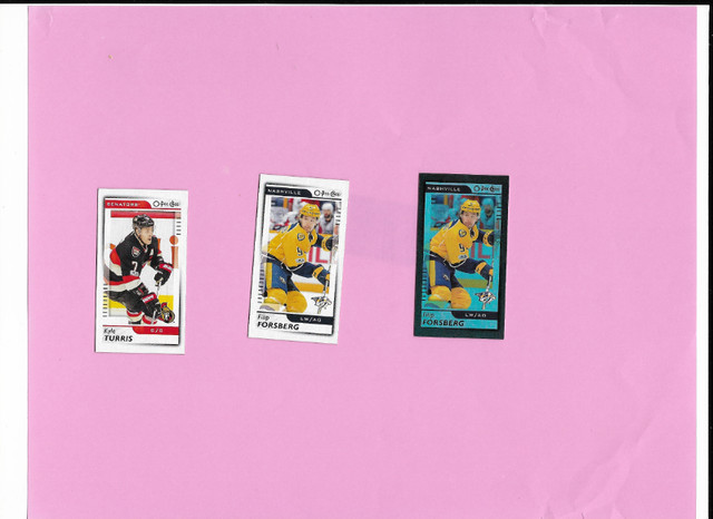 Hockey Cards: 2017-18 OPC Mini Inserts (15) inc. 2 Black Foil in Arts & Collectibles in Bedford - Image 3