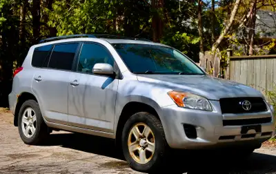 2011 RAV4 in good condition. No issues with car, great on gas. Will require brakes and e brake, tire...