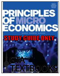 Principles of Microeconomics 8E STUDY GUIDE Mankiw 9780176888091