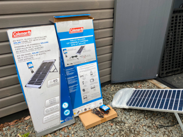 40 watt 12-volt  Solar Panels in Travel Trailers & Campers in Bedford