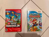 New Super Mario Bros Wii $30 and Super Paper Mario Wii $30