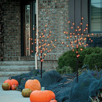 Lighted Artificial Brown Tree Branches, 30IN 100LED