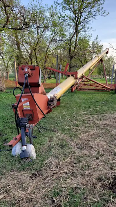 55 foot Westfield swing grain auger with PTO
