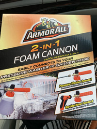 Brandnew Armor All 2-in-1 Foam Cannon for car wash