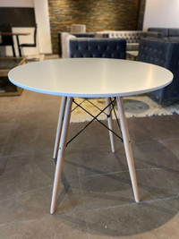 White Small Dining Table