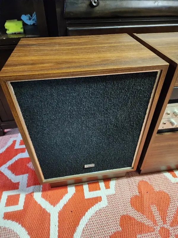 Vintage toshiba Stereo loudspeakers Record player AMP Boston con in Stereo Systems & Home Theatre in Oakville / Halton Region - Image 8