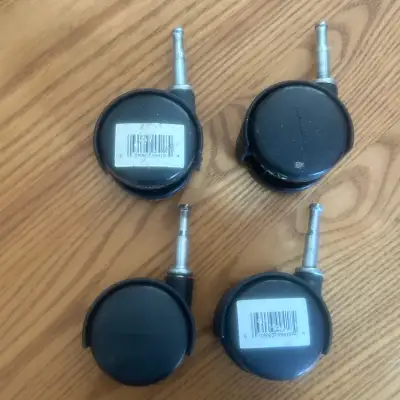 4 roulettes doubles roues  à tige, Shepherd , chaise de bureau, View more