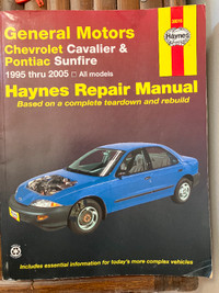 Pontiac Sunfire Chevrolet Cavalier Repair Manual