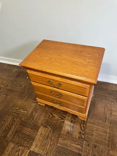 Wood Nightstand, View more
