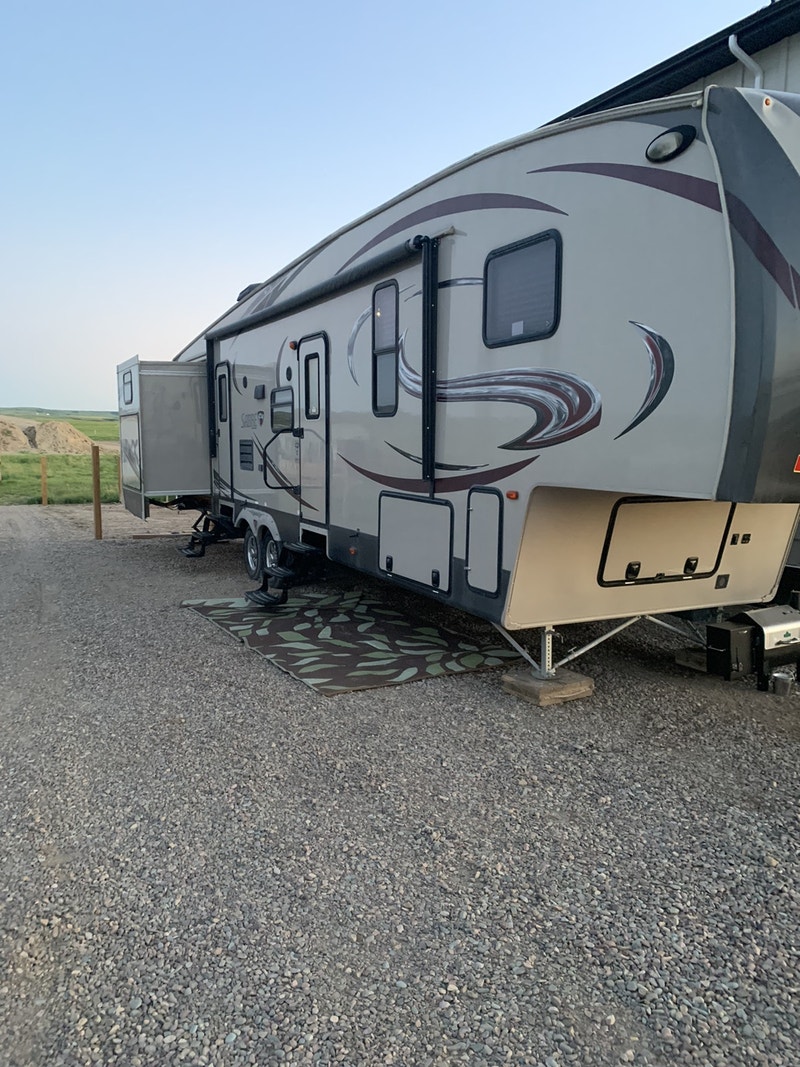 2013 Sabre Fifth Wheel Quad Bunks Outdoor Kitchen Travel Trailers