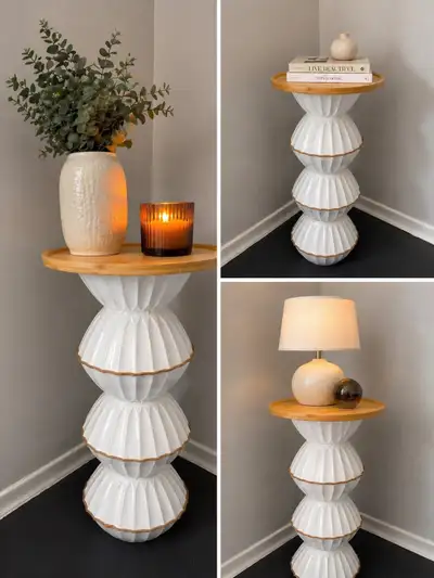 Handcrafted Side Table, View more