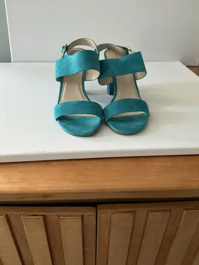 New Cole Haan High Heels Turquoise-Teal Color, View more