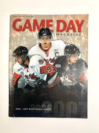 Mississauga Ice Dogs - Game Day Program (Vol 1, No 1 - Oct 2006)