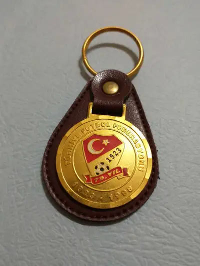 Turkish Football Federation 75th anniversary key fob, View more