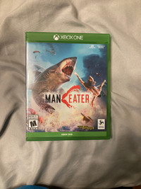Xbox one maneater used like new (FIXED PRICE) (CASH ONLY)