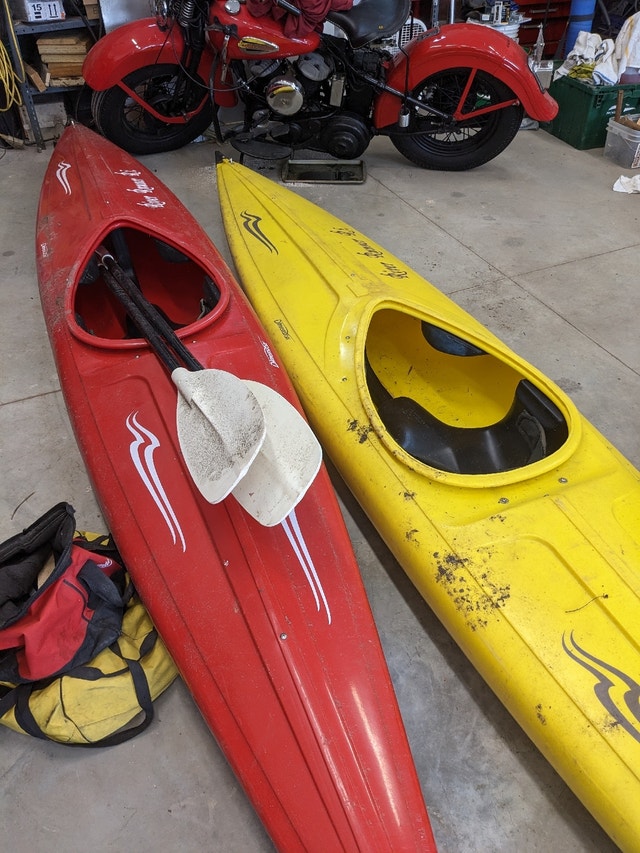 2 River Runner Kayaks Water Sports Barrie Kijiji