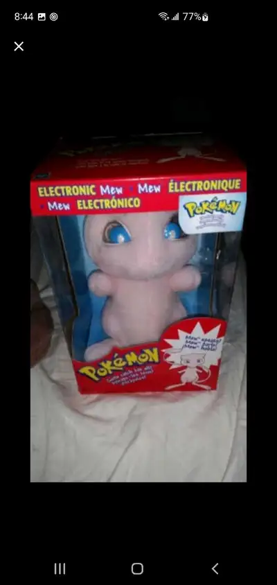 ORIGINAL 1990s POKEMON ELECTRONIC MEW SEALED BRAND NEW IN BOX, View more