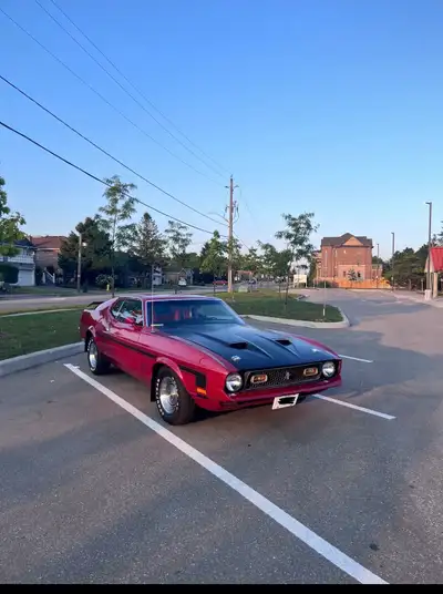 1972 Mach 1 For sale Car runs great Safety can be provided prior to sale
