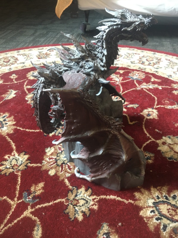 Skyrim Collectors Limited Edition Alduin Statue Arts & Collectibles