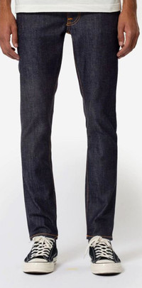 NUDIE Men's Lean Dean Dry 16 Dips SKINNY SLIM DENIM PANTS Jeans