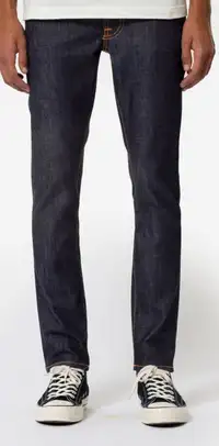 NUDIE Men's Lean Dean Dry 16 Dips SKINNY SLIM DENIM PANTS Jeans
