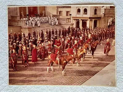 Vintage Stanley Kubrick's SPARTACUS (1960) 11 x 14" Lobby Card, View more
