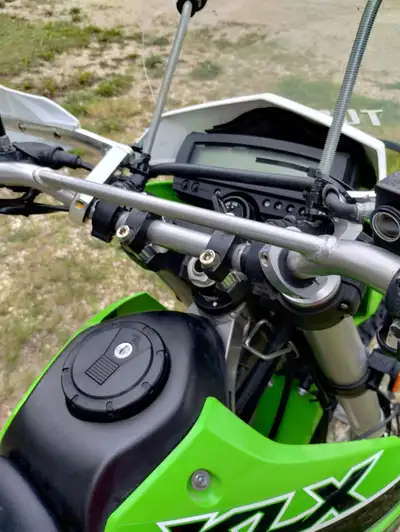 2023 Kawasaki KLX 300 bought new in April 2024 warranty until April 2026. Brand new tires Handguards...