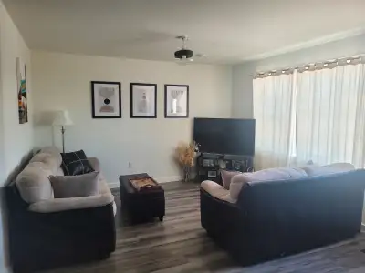 I have a 2-bedroom + Den available July 1, 2025 in Wolfville