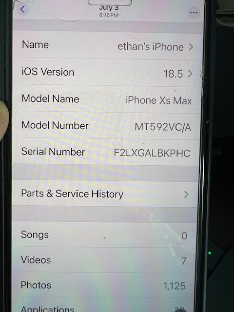 iphone XS Max sale for $180 in Cell Phones in Edmonton - Image 2