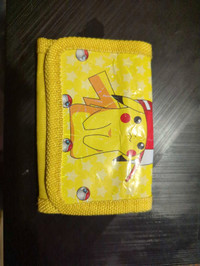 Pikachu trifold wallet 