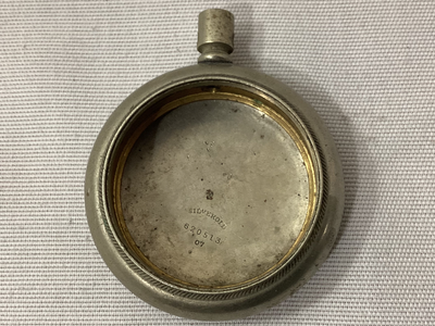 What you see is what you get. Unbranded open face. Case measures 58 mm in diameter and 15 mm thick....