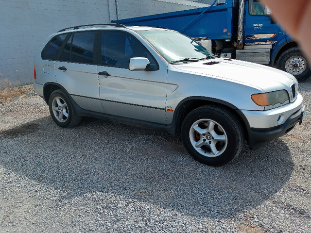 2002 BMW X5 3.0i, 225 HP, silver, AWD, loaded, 185K, Must Go in Cars & Trucks in Hamilton - Image 2