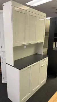 71" Kitchen Pantry Cabinet high gloss 