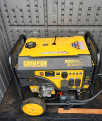 Champion generator 12,000/9,500-Watt Electric Start Gasoline Pow