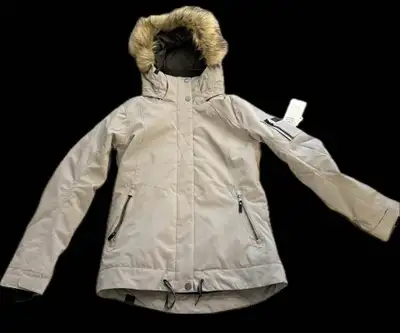 Roxy Women’s Meade Winter Jacket – Heather Grey – Size XS, View more