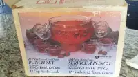 Vintage 26 pc Punch Bowl