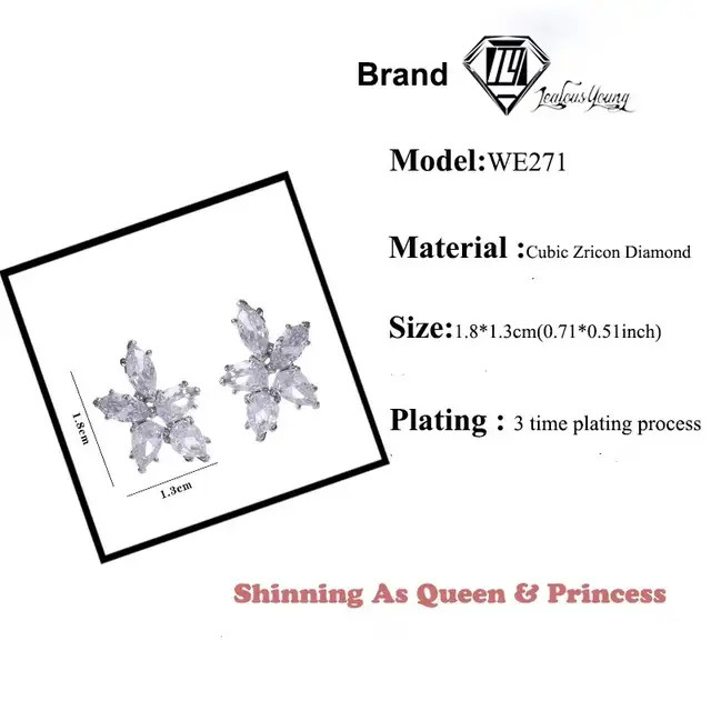 NEW Zircon Stud Earrings. Pick-up in Nepean. in Jewellery & Watches in Ottawa - Image 9