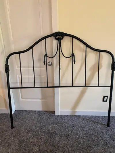 Headboard and footboard queen bed, View more