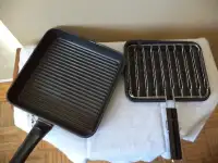 Two pans - starfrit cast aluminum 10 inch pan