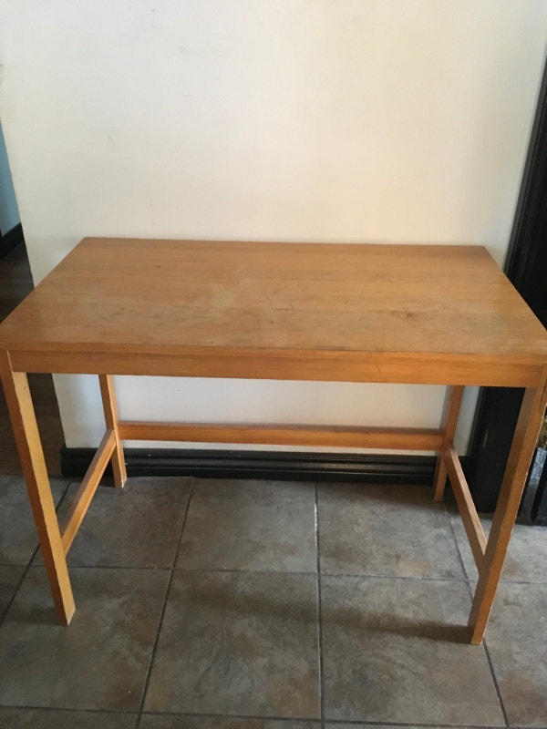 Wooden Study Desk Desks Edmonton Kijiji