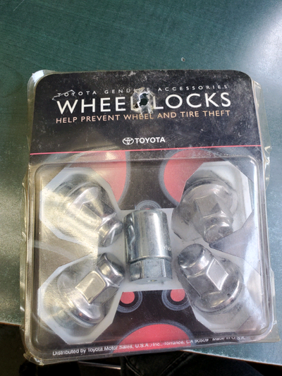 Toyota wheel locks