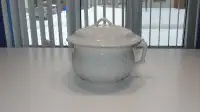Pot de Chambre avec gerbes de blé couleur blanc antique