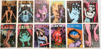 CHARLES BURNS' BLAlCK HOLE- complete series 1-12- VG condition