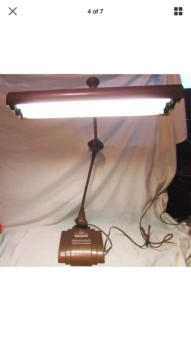VINTAGE MCM FLEXO DESK LAMP ARCHITECT/DRAFTING in Arts & Collectibles in St. Catharines - Image 3