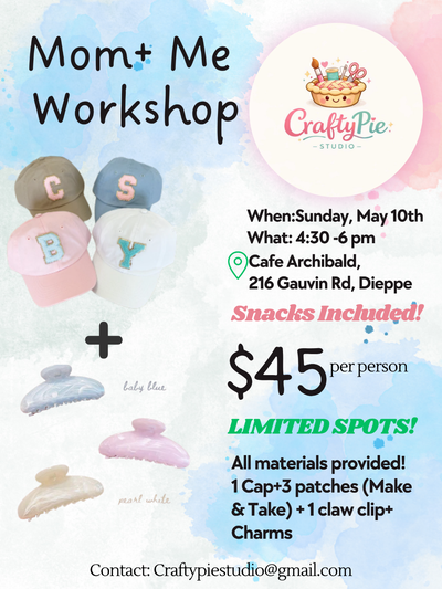 Mom and Me workshop- May 10th!, View more